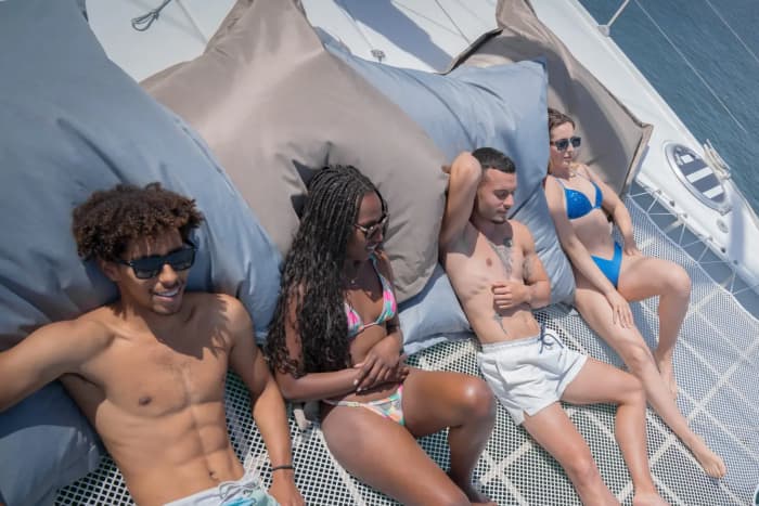 Journée complète : Ria Formosa & Tavira en catamaran