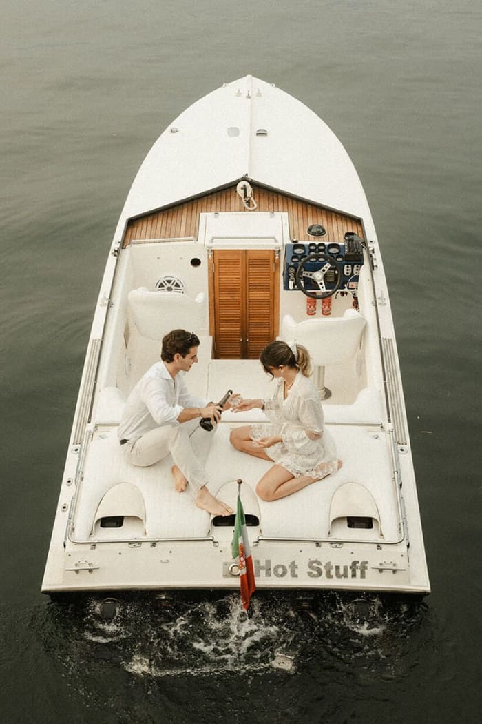 Ultimativer Luxus – Ganztägige exklusive Tour um den Lago Maggiore auf einer Cigarette Racing 28SS