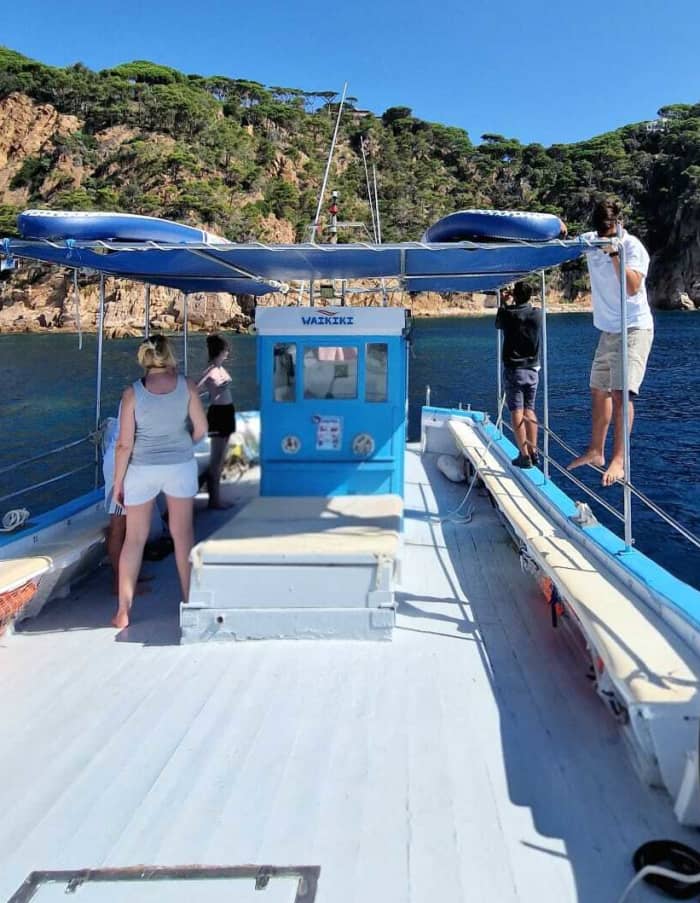 Explore Platja d'Aro by boat: A full day on the water aboard a motorboat