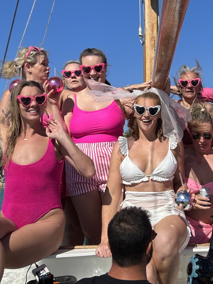 Croisière pour enterrement de vie de garçon