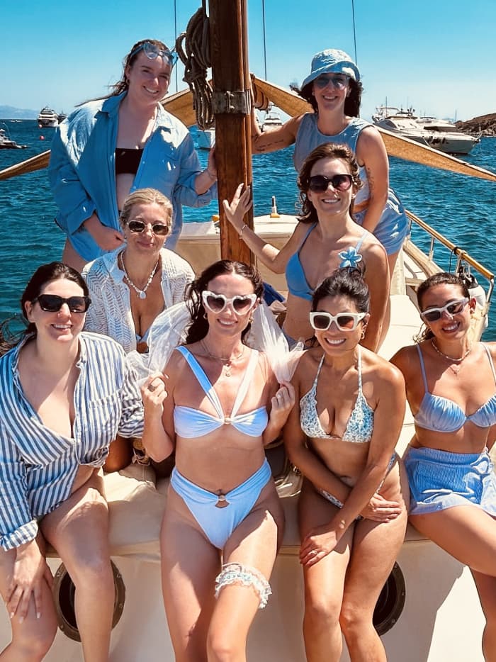 Croisière pour enterrement de vie de garçon