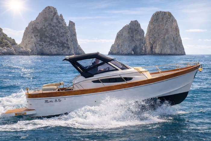 Excursion privée en bateau à Capri au départ de Massa Lubrense