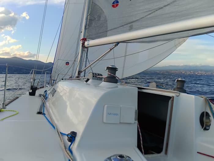 Enjoy a day at sea in Mošćenička Draga on a sailboat