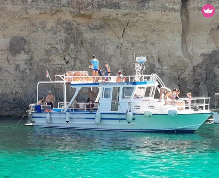 Heading to Comino & Gozo: 6-hour private cruise between wild coves and crystal-clear waters