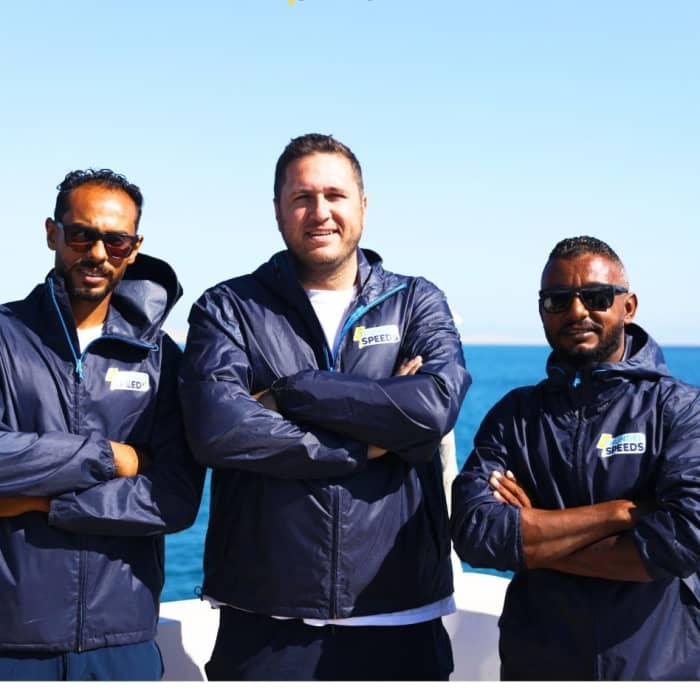 **Privé speedboot voor dolfijnen- en snorkeltocht - Hurghada - Tot 10 gasten - 460 euro**