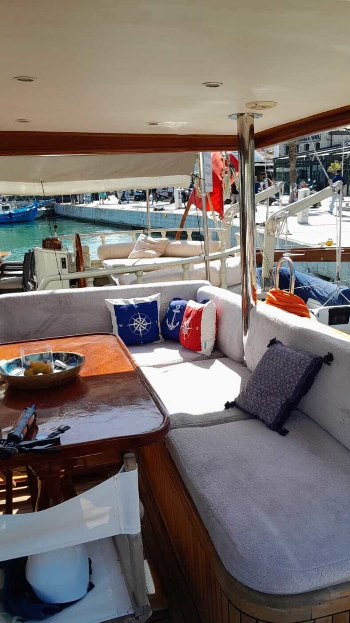 9h of sailing along the coast of Bodrum