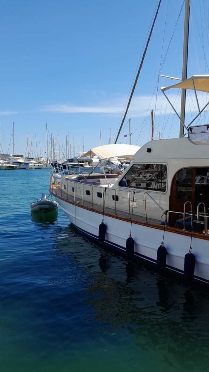9h of sailing along the coast of Bodrum