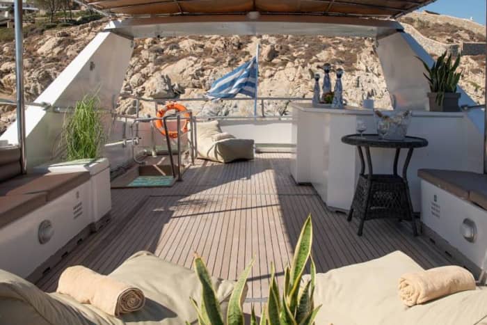 Croisière en yacht privé vers l'ancienne Délos et les eaux turquoise de Rhenia