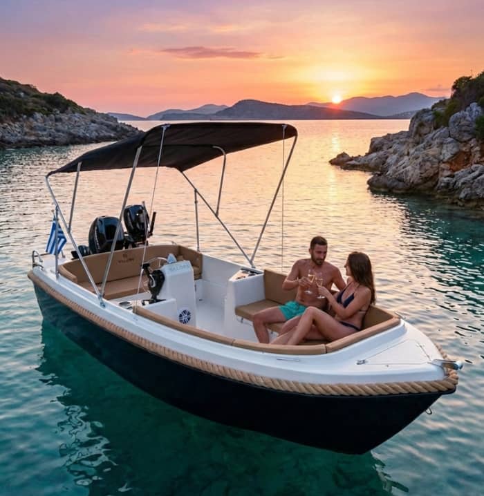 Excursion privée en bateau au coucher du soleil