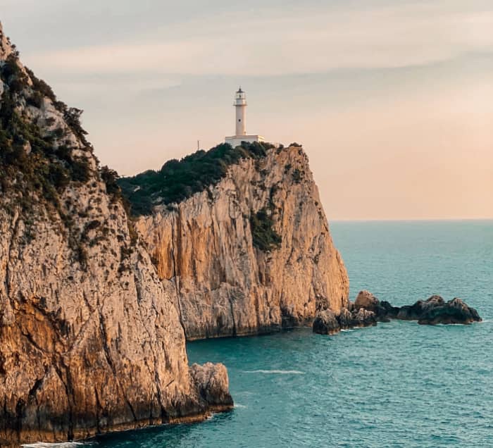 * Halve dagtrip naar Porto Katsiki en Egremnoi Bays op het eiland Lefkada *