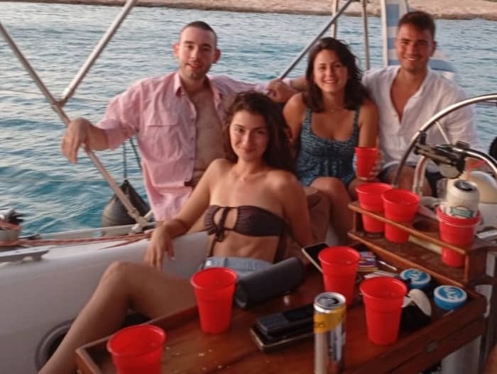 Enjoy a day at sea in Athens on a sailboat