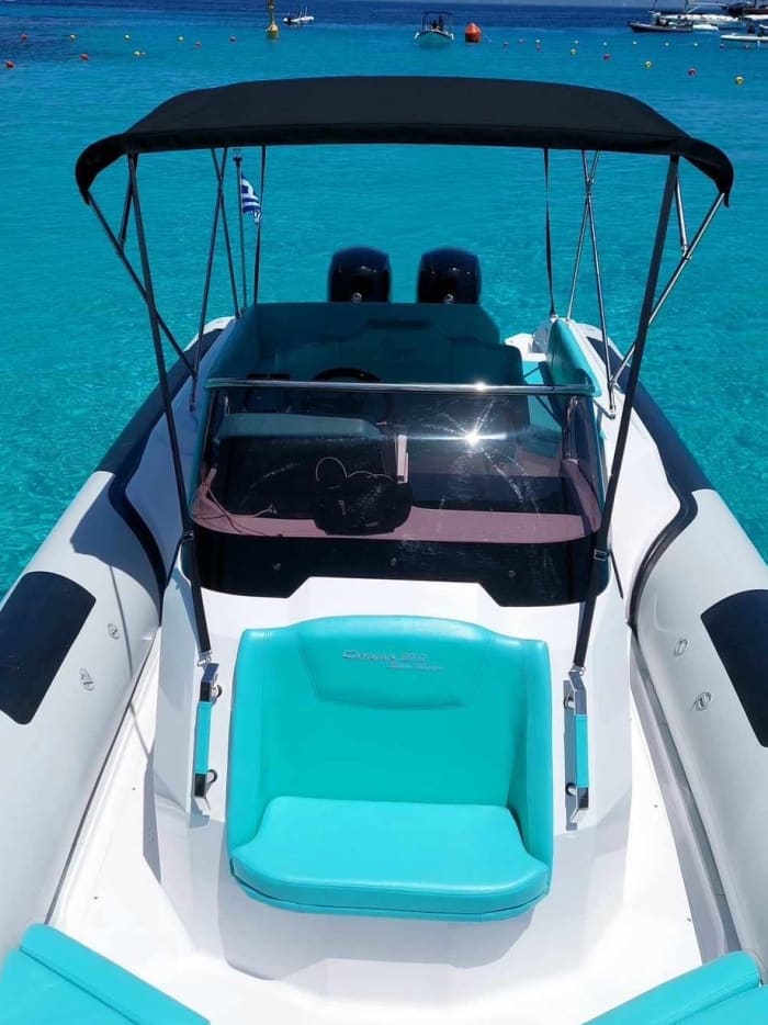 One day around Corfu: Enjoy 9h of discovery on a motorboat