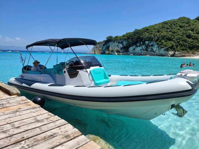 One day around Corfu: Enjoy 9h of discovery on a motorboat