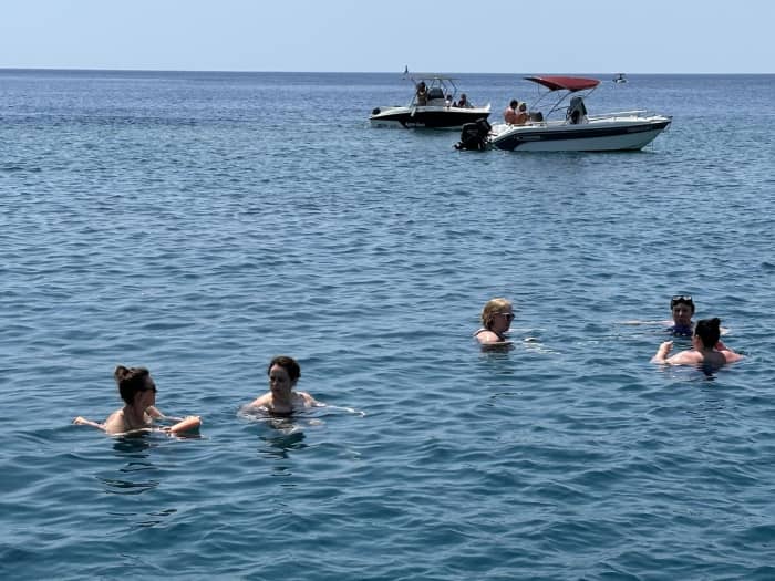 Rhodes Highlights Cruise: Kalithea Caves, Oasis Bay & Kalami Beach – 4-Hour Adventure