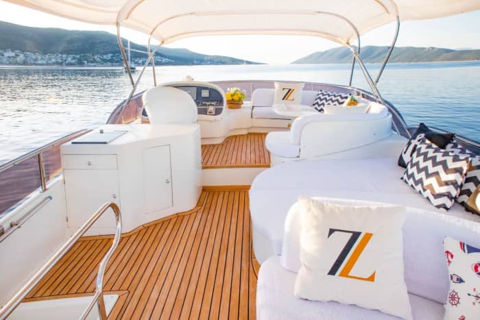 Geniet van 9 uur op een motorboot in Bodrum.
