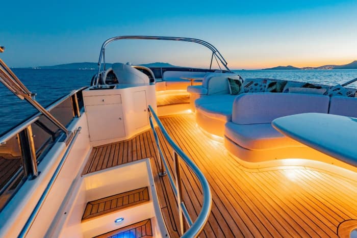 Geniet van 9 uur op een motorboot in Bodrum.