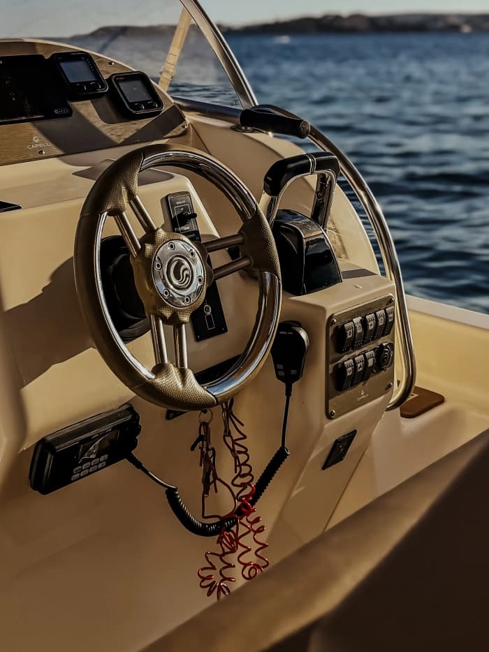 Private sunset boat party with water toys