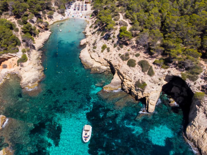 Private sunset boat party with water toys