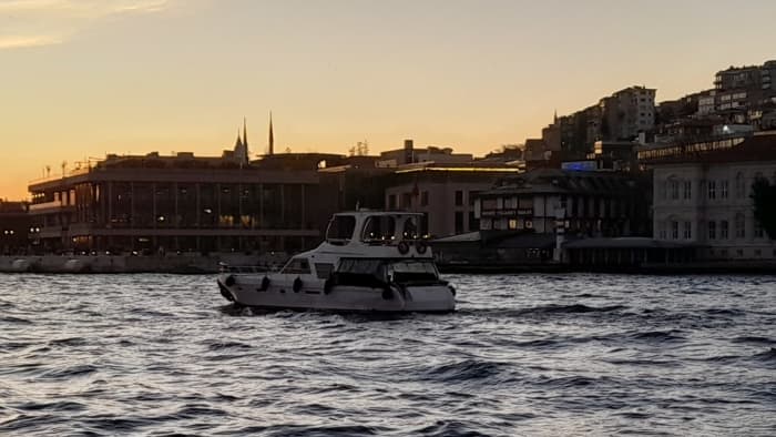 Romantic Sunset Yacht Tour on the Bosphorus Drinks and snacks included