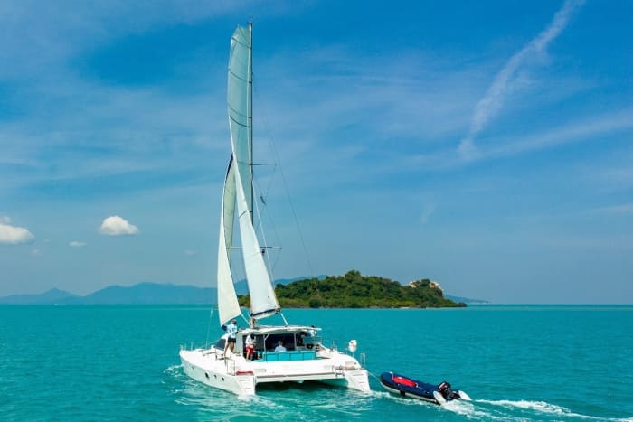 Privé zeiltocht van 8 uur in Ko Samui