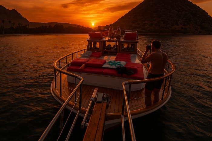 Goca Usen Sunset Trip for 3 Hours with 2 Soft Drinks Included