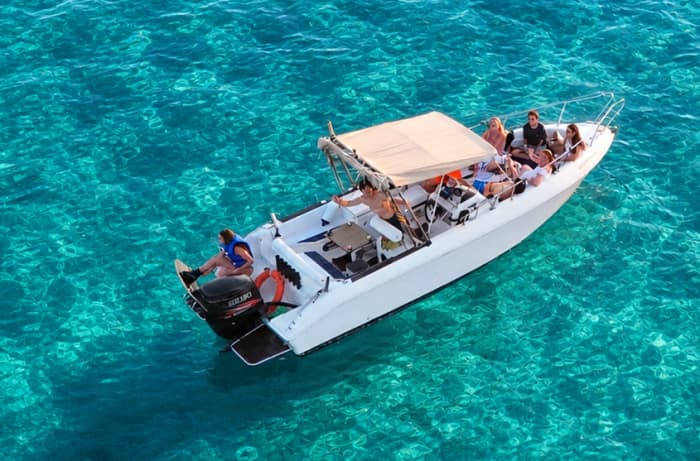 Private boat tour: Swim & Optional Activities