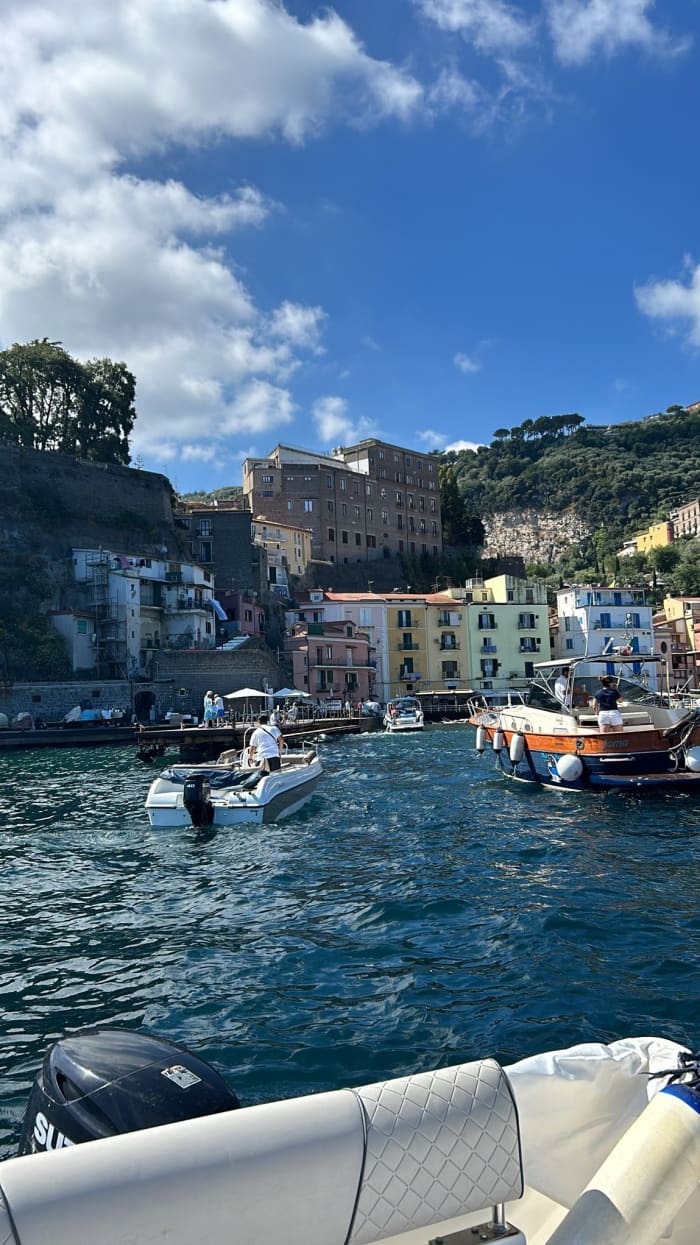 Crociera romantica al tramonto a Sorrento