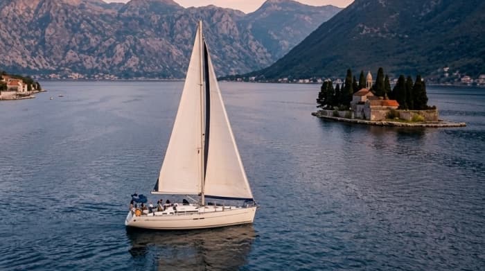 Private 4-hour sailing trip in the Bay of Kotor.