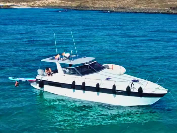 Papagayo Gourmet-Erlebnis: Luxuriöse private Yacht-Tour mit Gourmet-BBQ zu den Stränden von Papagayo
