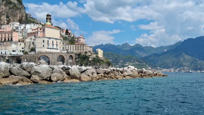 Amalfi Coast Boat Tour from Salerno to Amalfi and Positano (guaranteed return for cruise passengers)