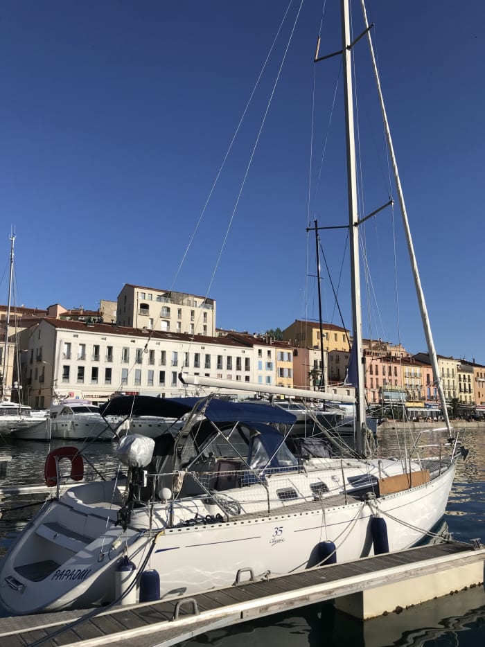 Enjoy a day at sea in Port-Vendres on a sailboat