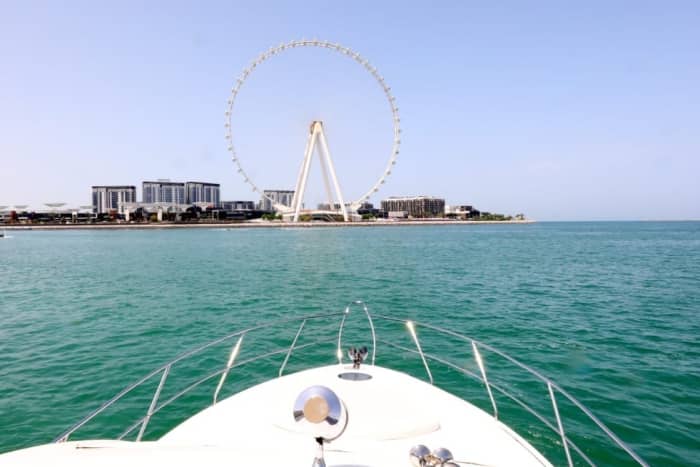 Relax and Explore Dubai on a One-Day Luxury Princess Yacht Trip with Fishing and Swimming