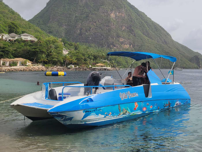 Une journée magique à Sainte-Lucie en bateau