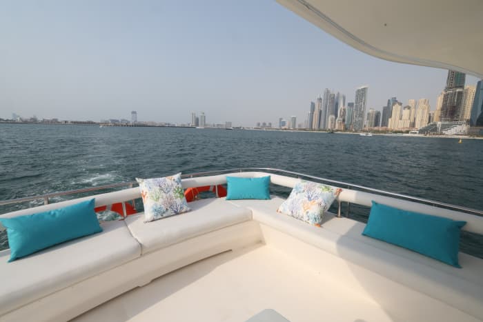 Sophistication at sea: Discover Dubai on a luxury motor yacht