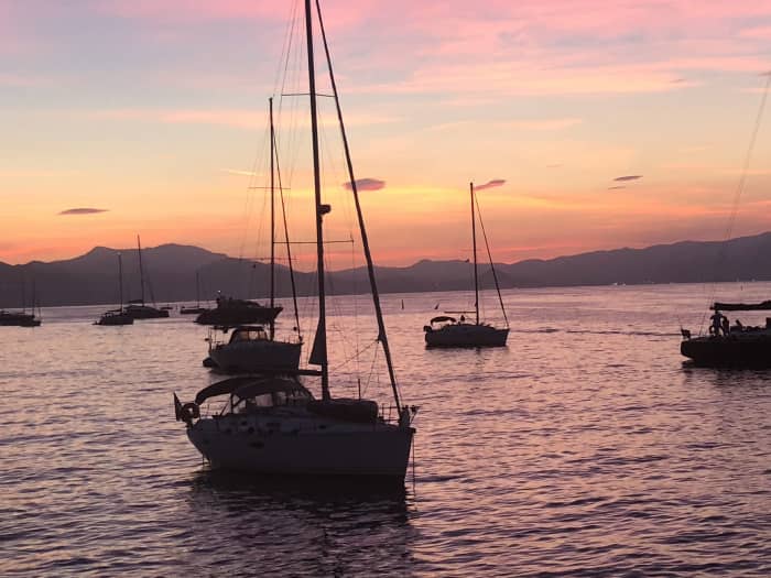 Boat trip on the French Riviera