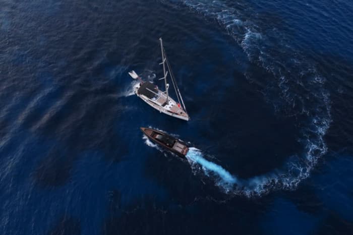 Milos: Private luxury sailing to Kleftiko bay with Mediterranean Cuisine