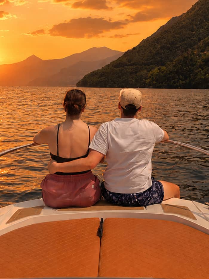 Comer See: Ganztägige private Bootstour mit einem einheimischen Kapitän
