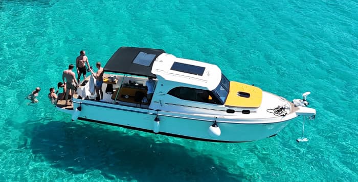 Tre isole - Tour privato di mezza giornata alla Laguna Blu