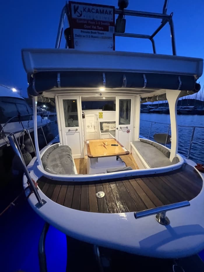 Discover Bodrum on a full-day trip on a motorboat