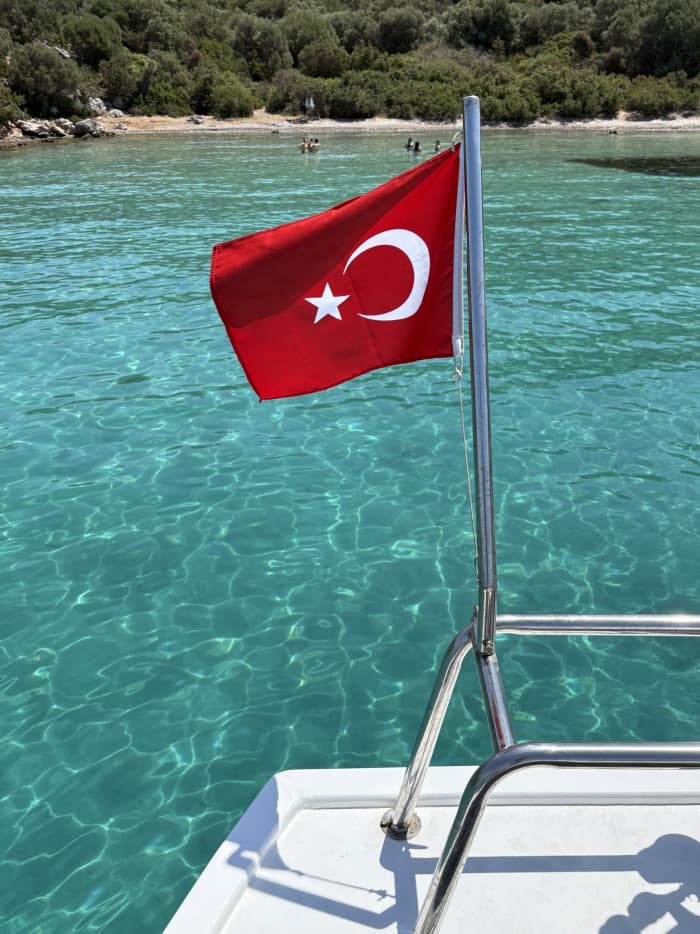 Discover Bodrum on a full-day trip on a motorboat