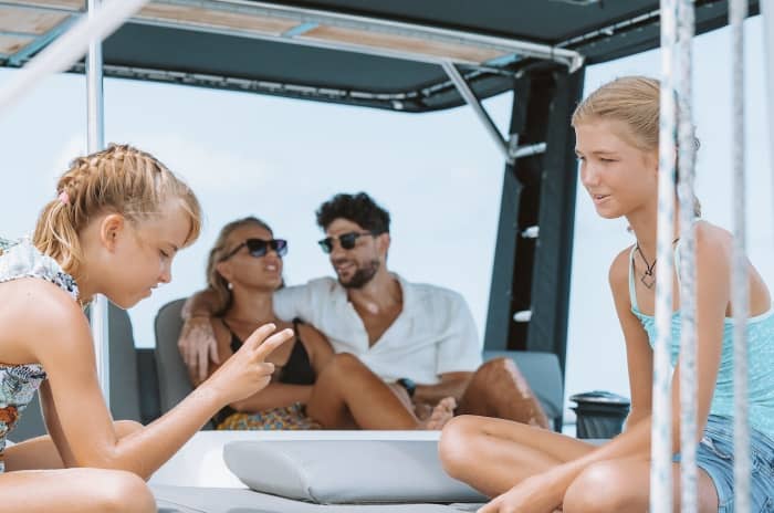 Breng 9 uur door met zeilen rond Marigot op een zeilboot.