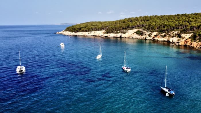 Spend a 8h sailing around Puerto Segur-Calafell on a sailboat