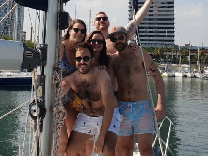 4-hour boat tour from Port Olímpic: relaxation and sea