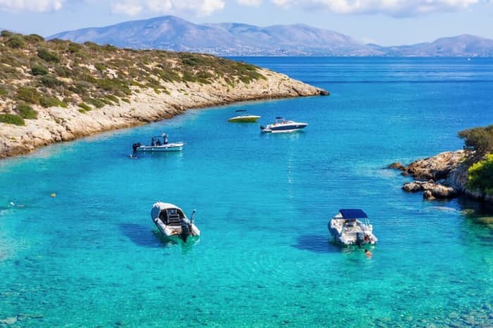 Riviera ateniese | Escursione privata in yacht (giornata intera)