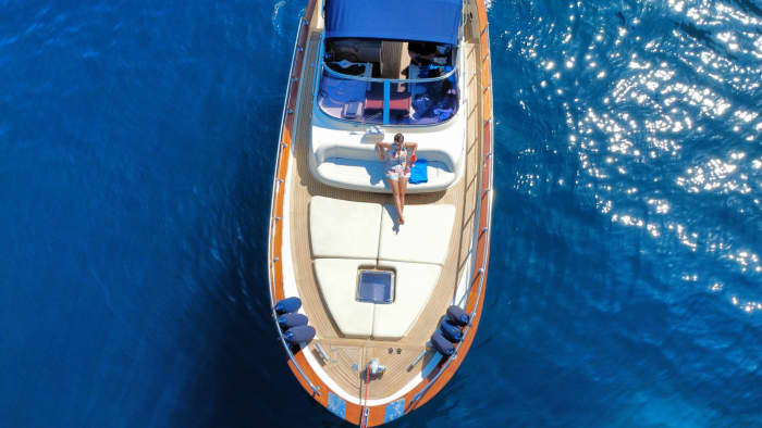 Boottocht bij Amalfi - hele dag