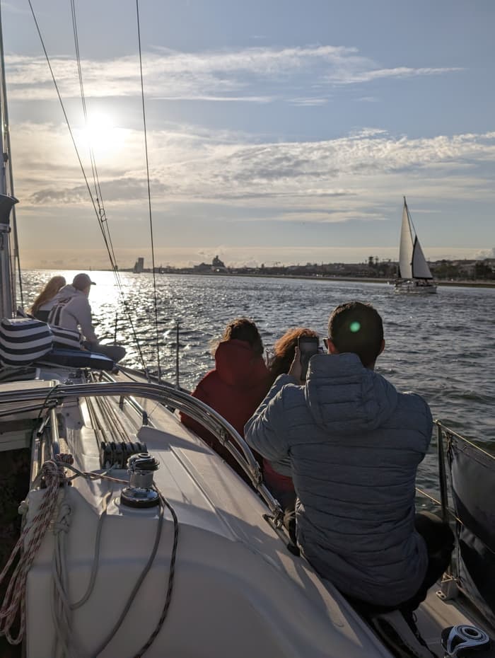 ⚓ Half-Day Boat Sailing: Private 4-Hour Sightseeing Lisbon and Sail Practice