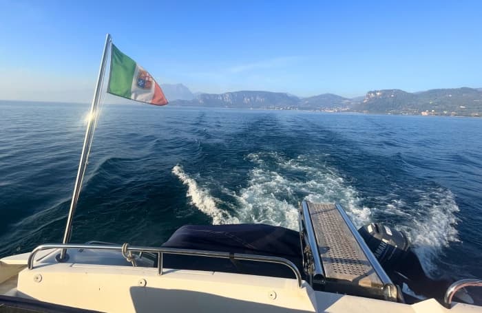 Sunset Yacht Tour on Lake Garda with Aperitif