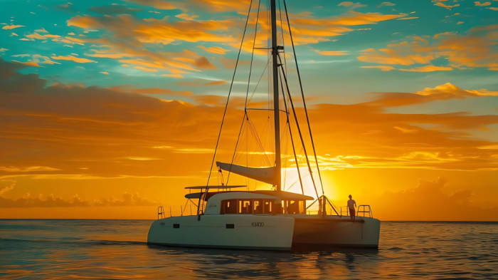 Costa Rica Catamaran Private Sunset Tour with Drinks