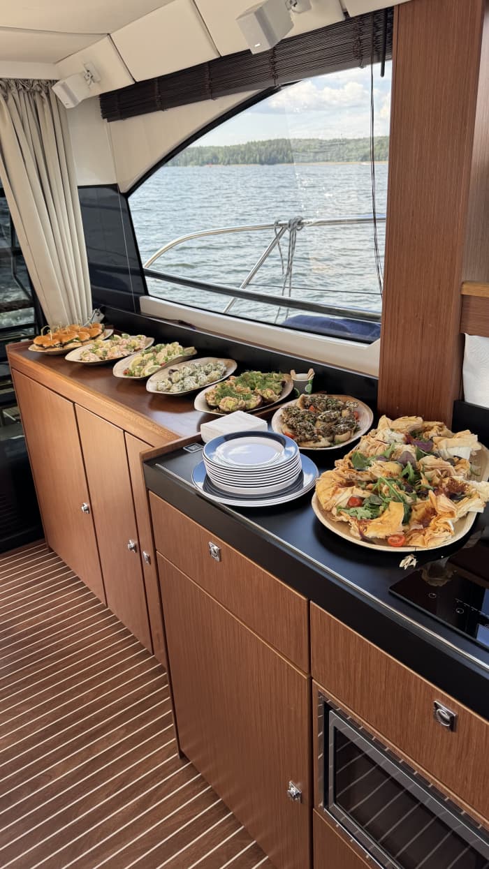 Excursion d'une demi-journée à Stockholm en bateau à moteur