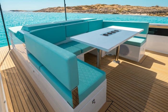 D36 Dandy III All inclusive, fuel, skipper, Sail to Formentera Illetas with a fixed price and without worries.